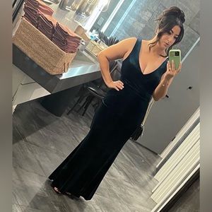 Revelry Classic emerald (614) Bridesmaids Dress